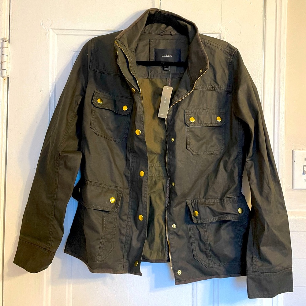 JCrew Downtown Field Jacket, new with tags, size M